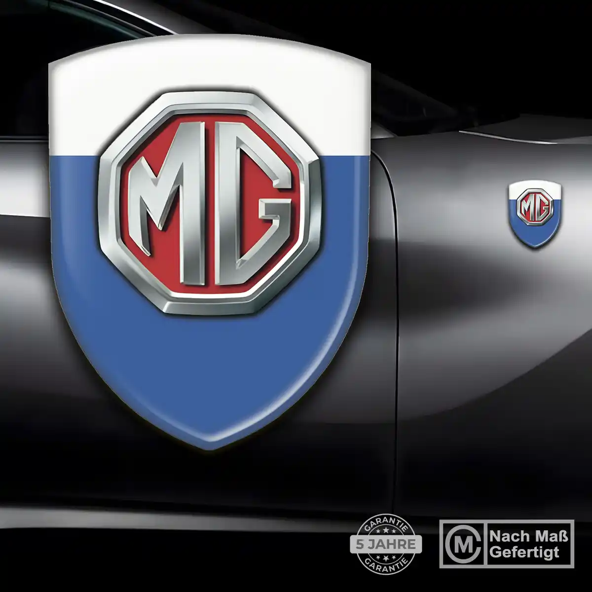 MG Emblem Auto Elegantes Design