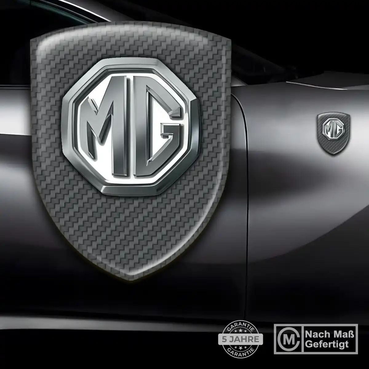 MG Emblem Auto Exterieurdesign