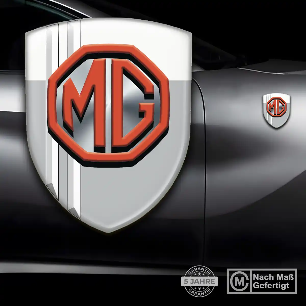 MG Emblem Auto Limitierte Auflage