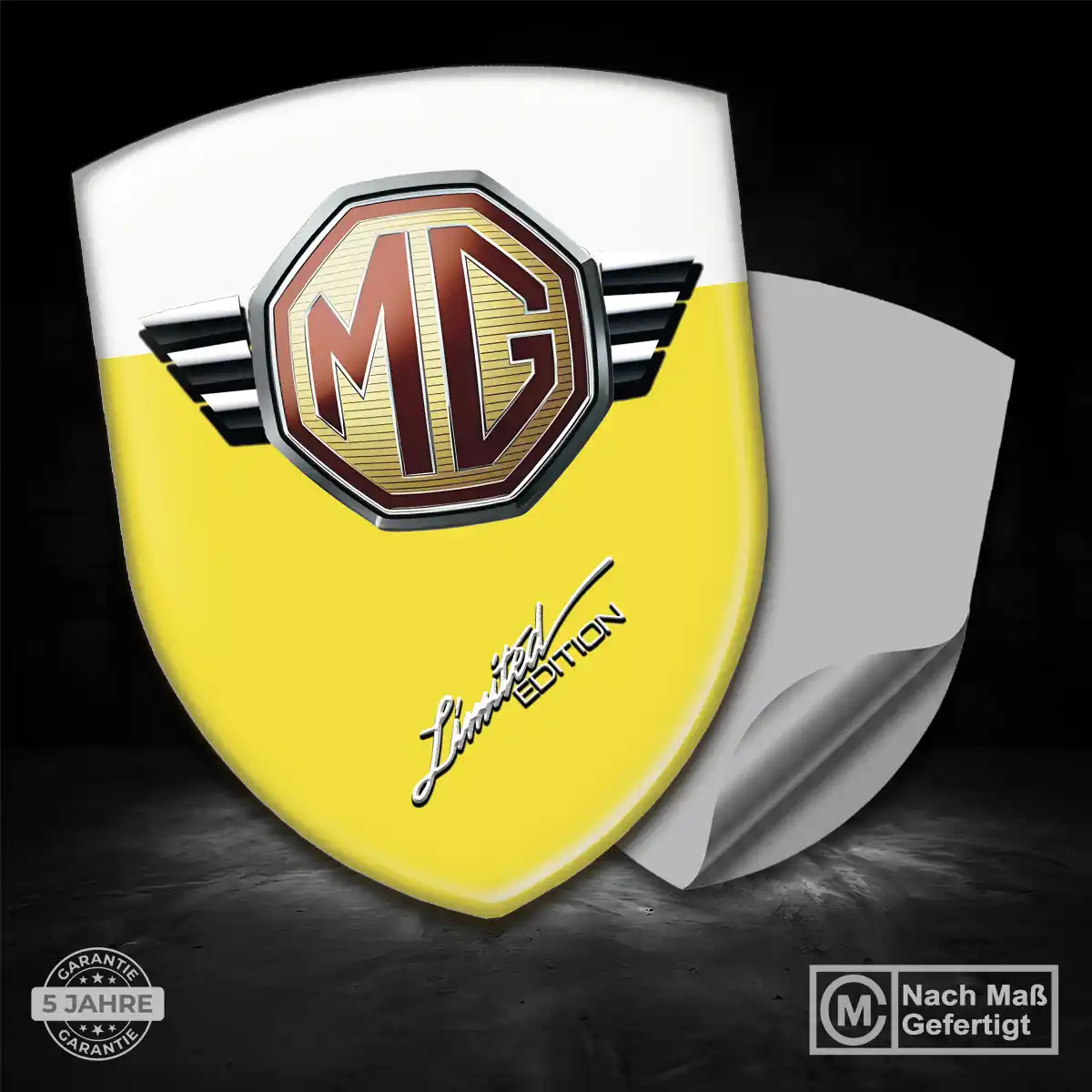 MG Emblem Auto Markenedition