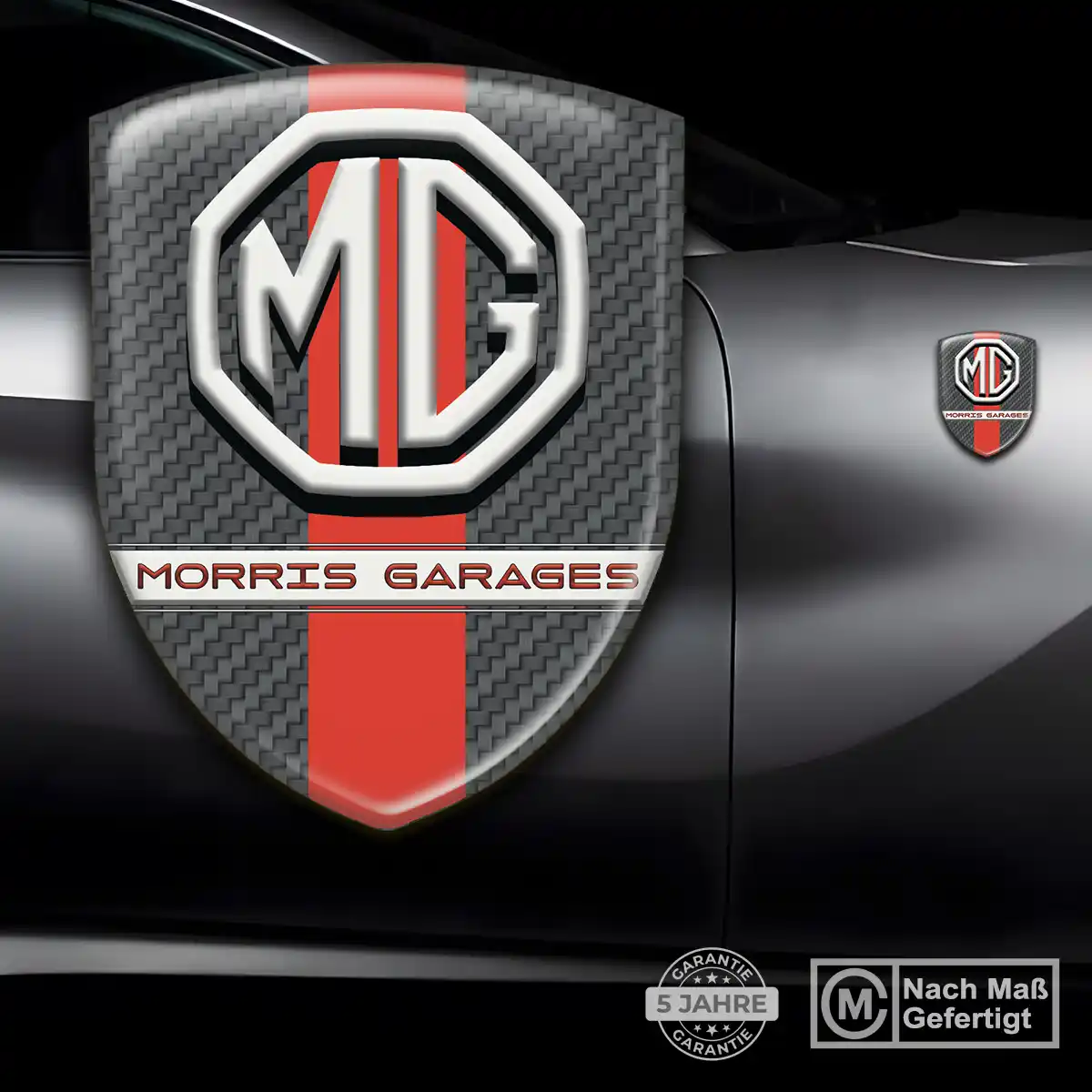 MG Emblem Auto Stilvolles Design