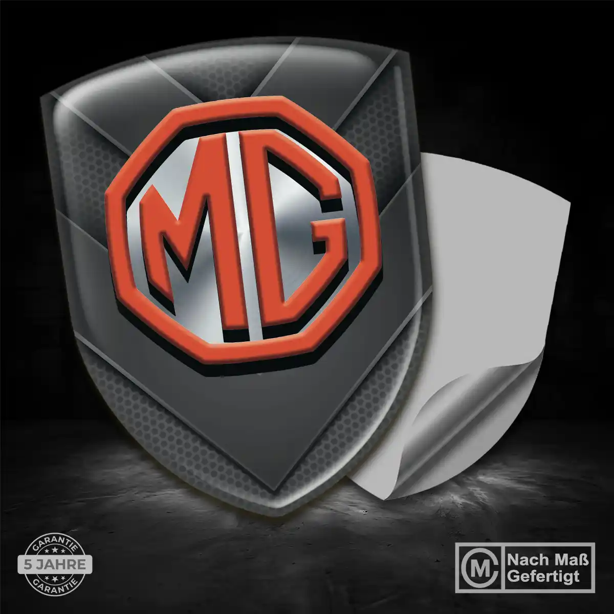 MG Emblem Elegantes Design