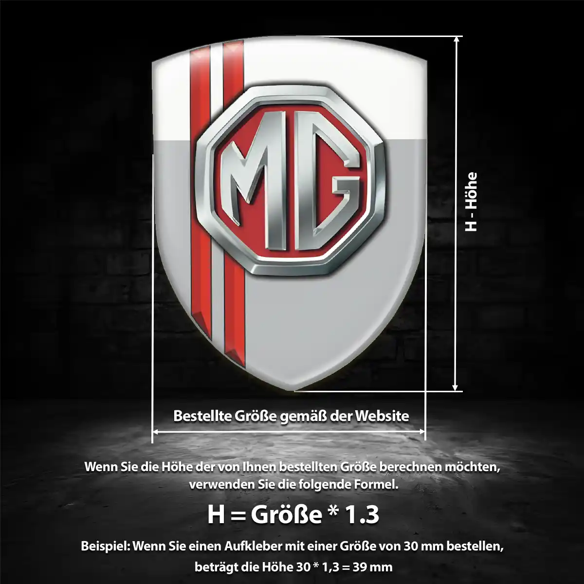MG Emblem Exterieurdesign