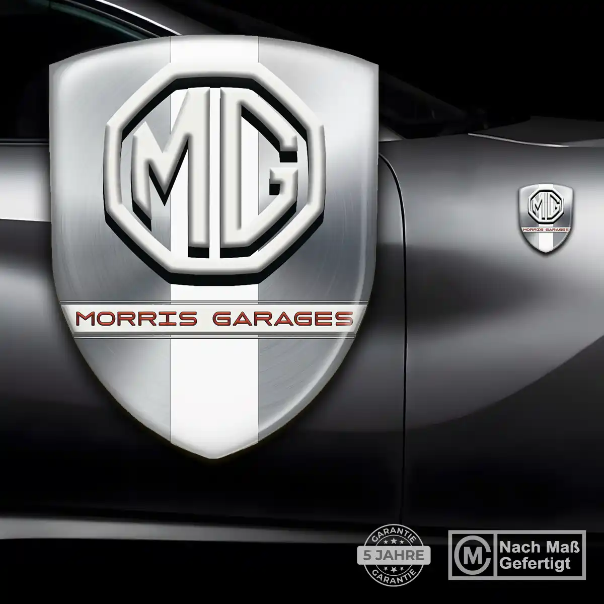 MG Emblem Hochwertiges Harz