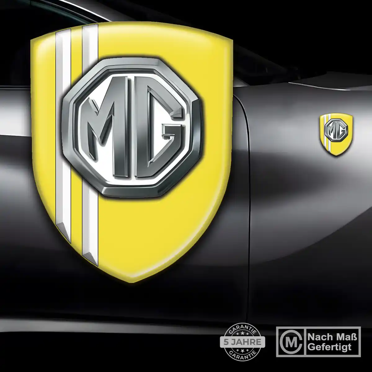 MG Emblem Stilvolles Design