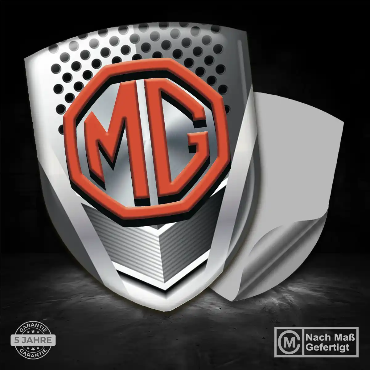 MG Emblem Wappen Anspruchsvolles Design