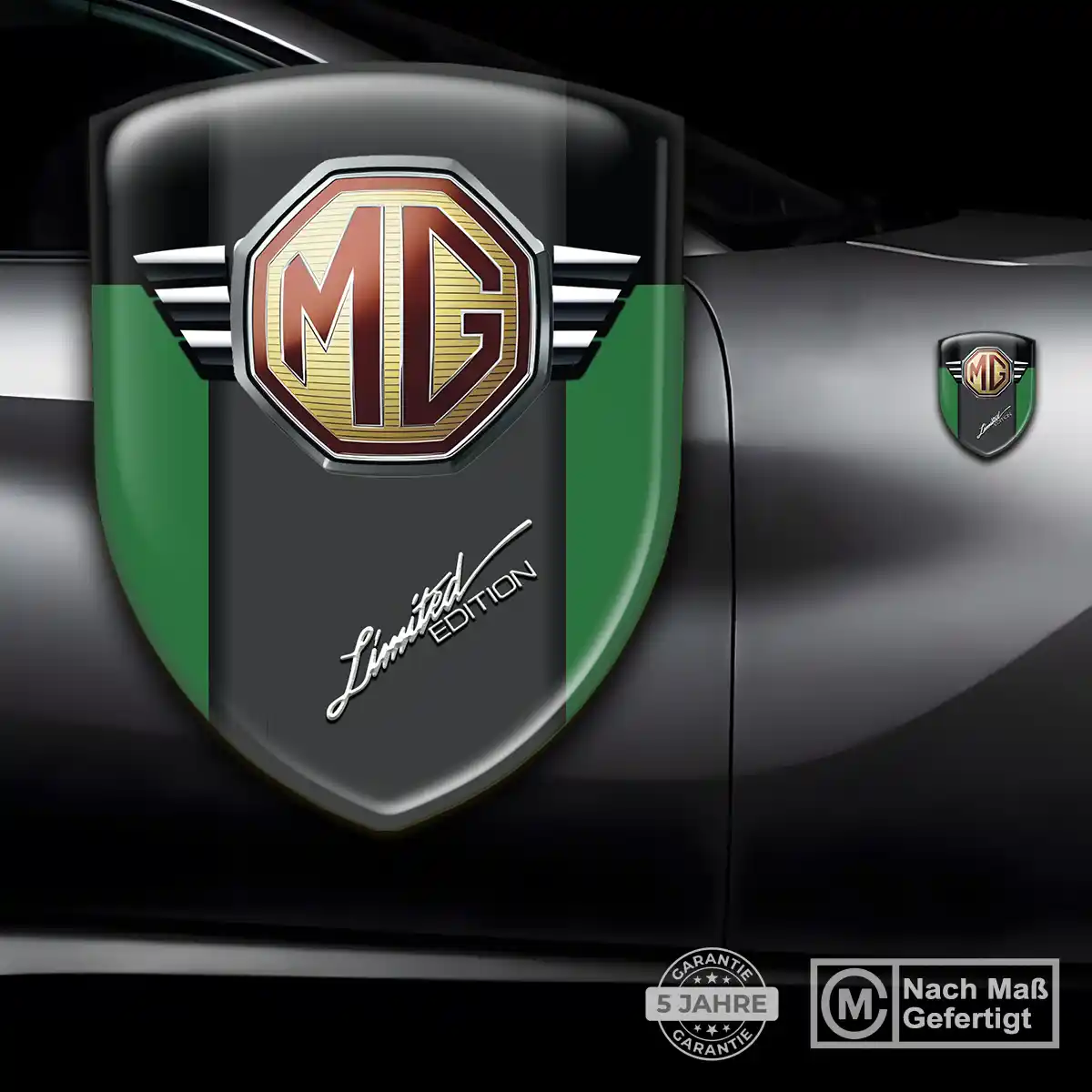MG Emblem Wappen Aufkleber Hohe Qualität