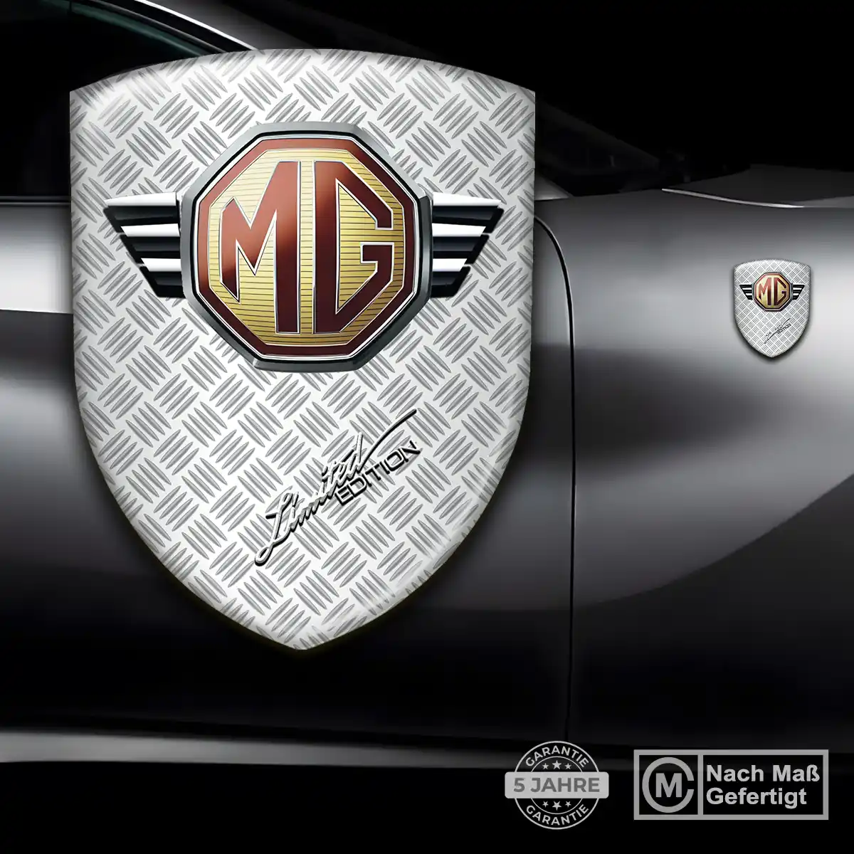 MG Emblem Wappen Auto Limitierte Auflage