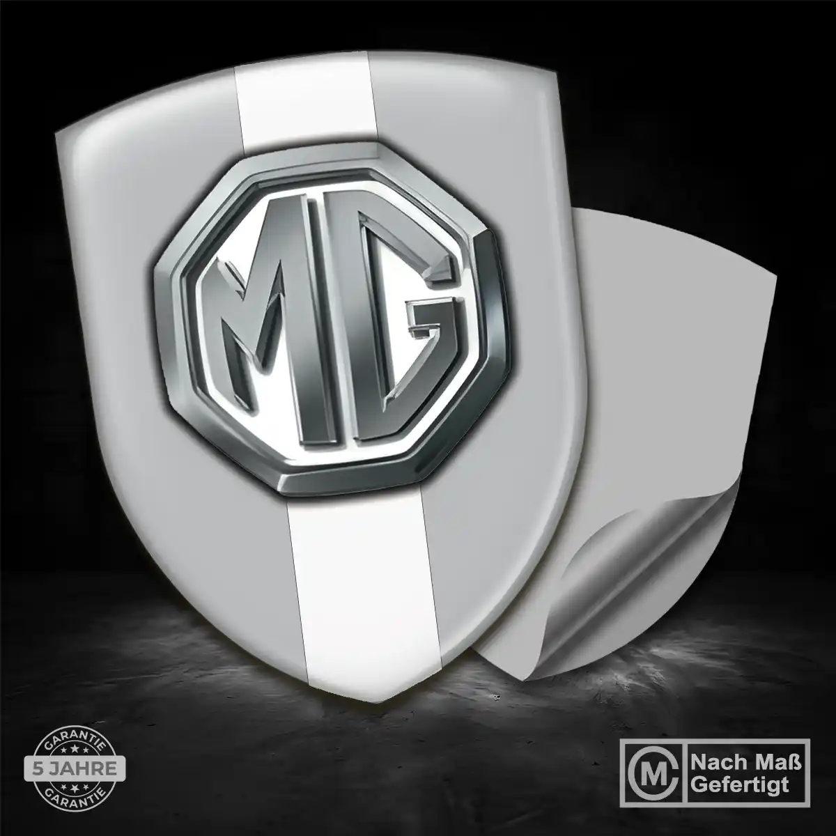 MG Emblem Wappen Auto Luxus-Edition
