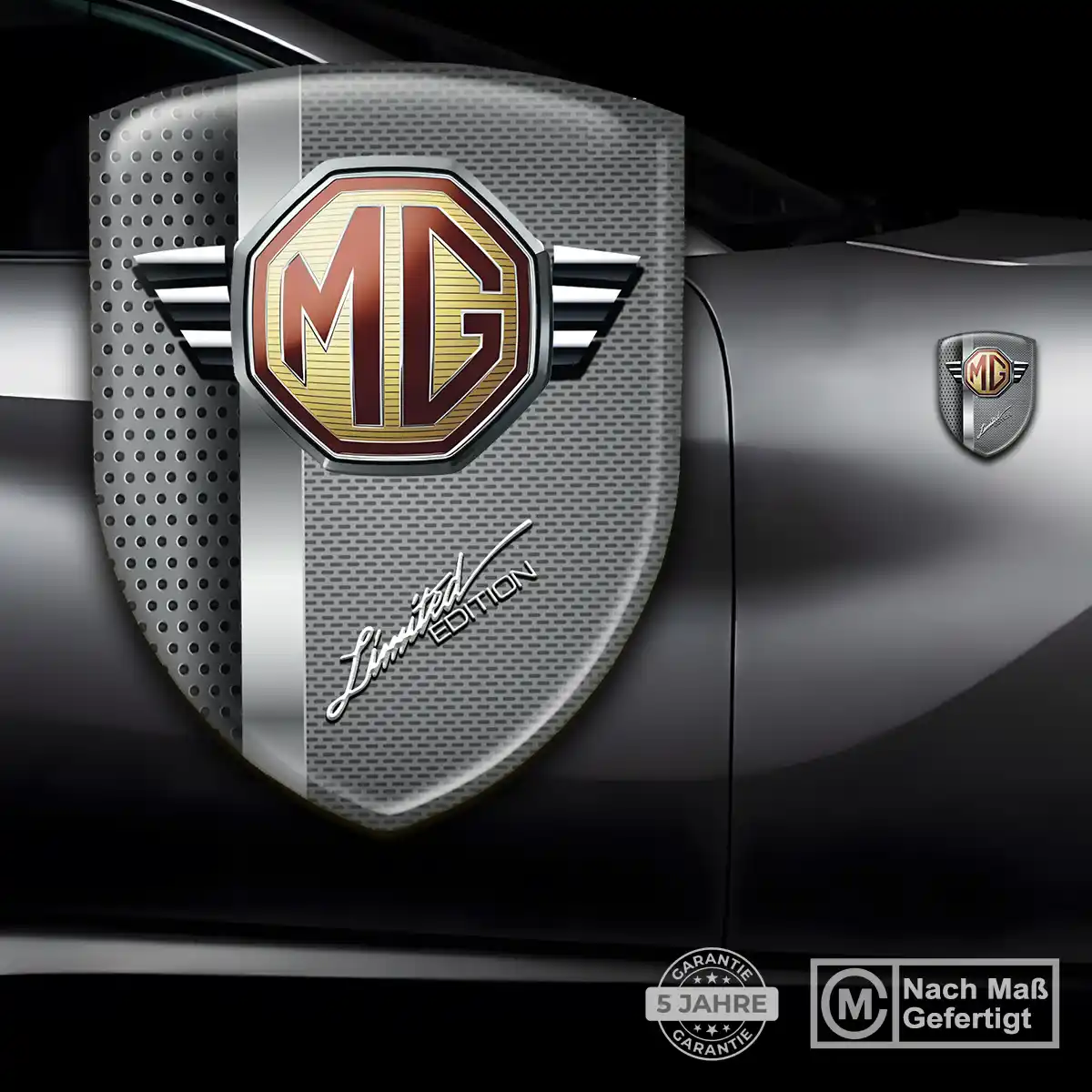 MG Emblem Wappen Auto Markenedition