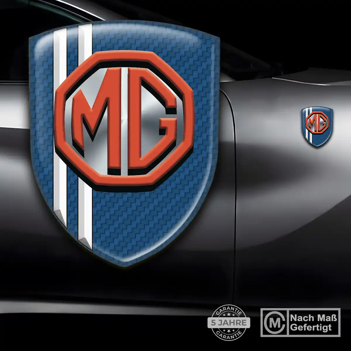 MG Emblem Wappen Auto Premiumqualität