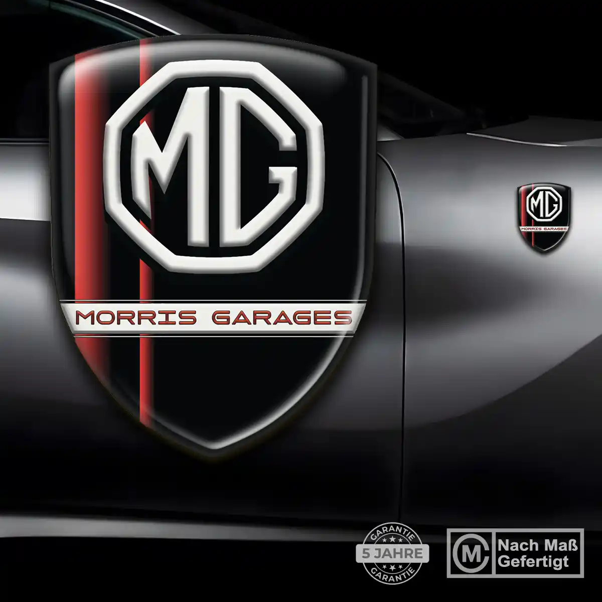 MG Emblem Wappen Auto Tuningfahrzeug