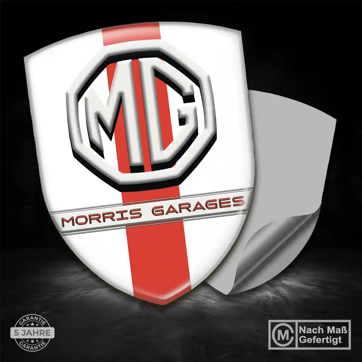 MG Emblem Wappen Elegantes Design