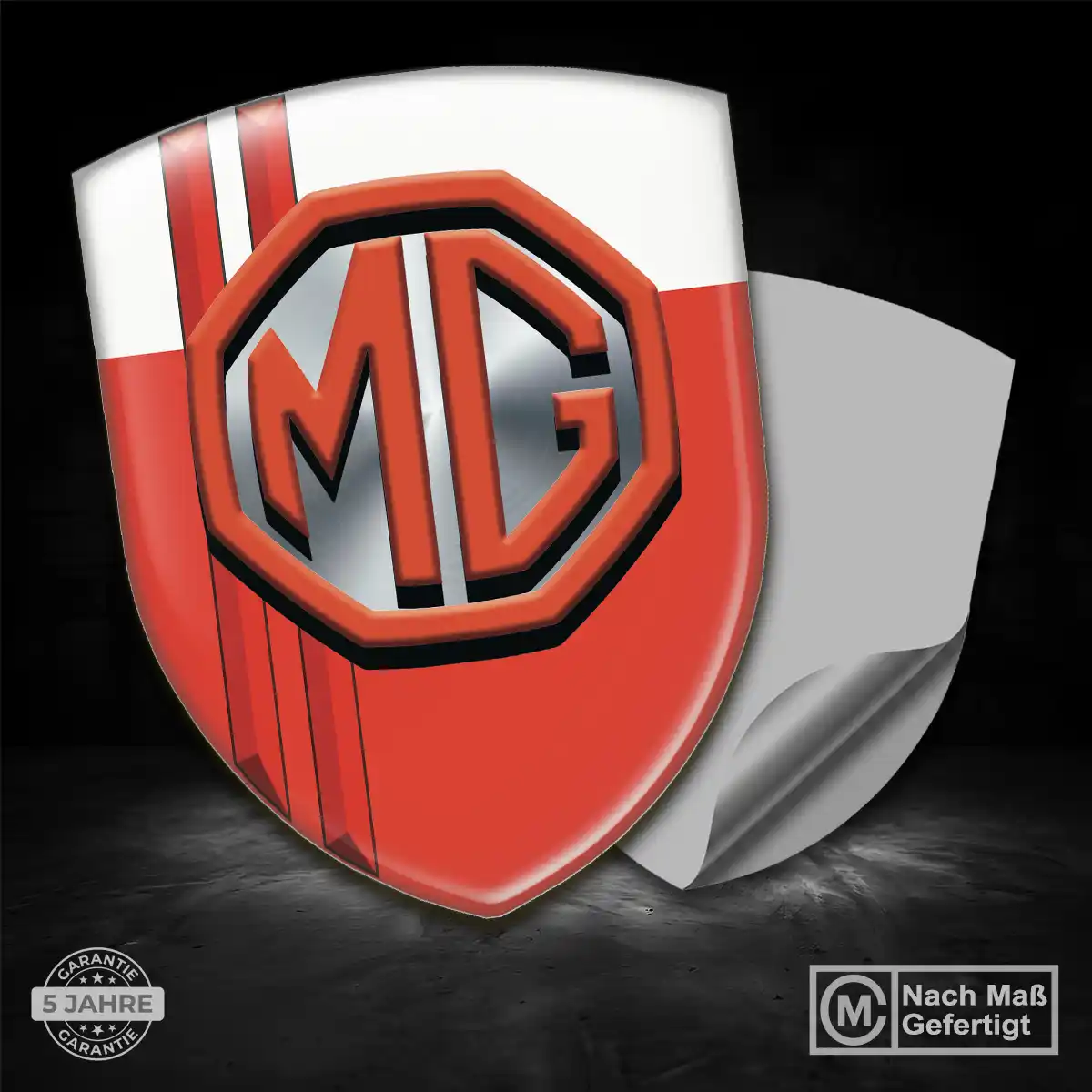 MG Emblem Wappen Erstklassige Qualität