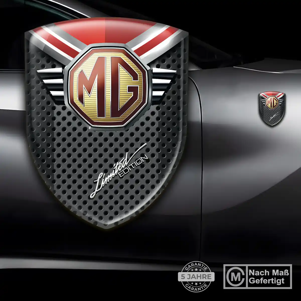 MG Emblem Wappen Limitierte Auflage