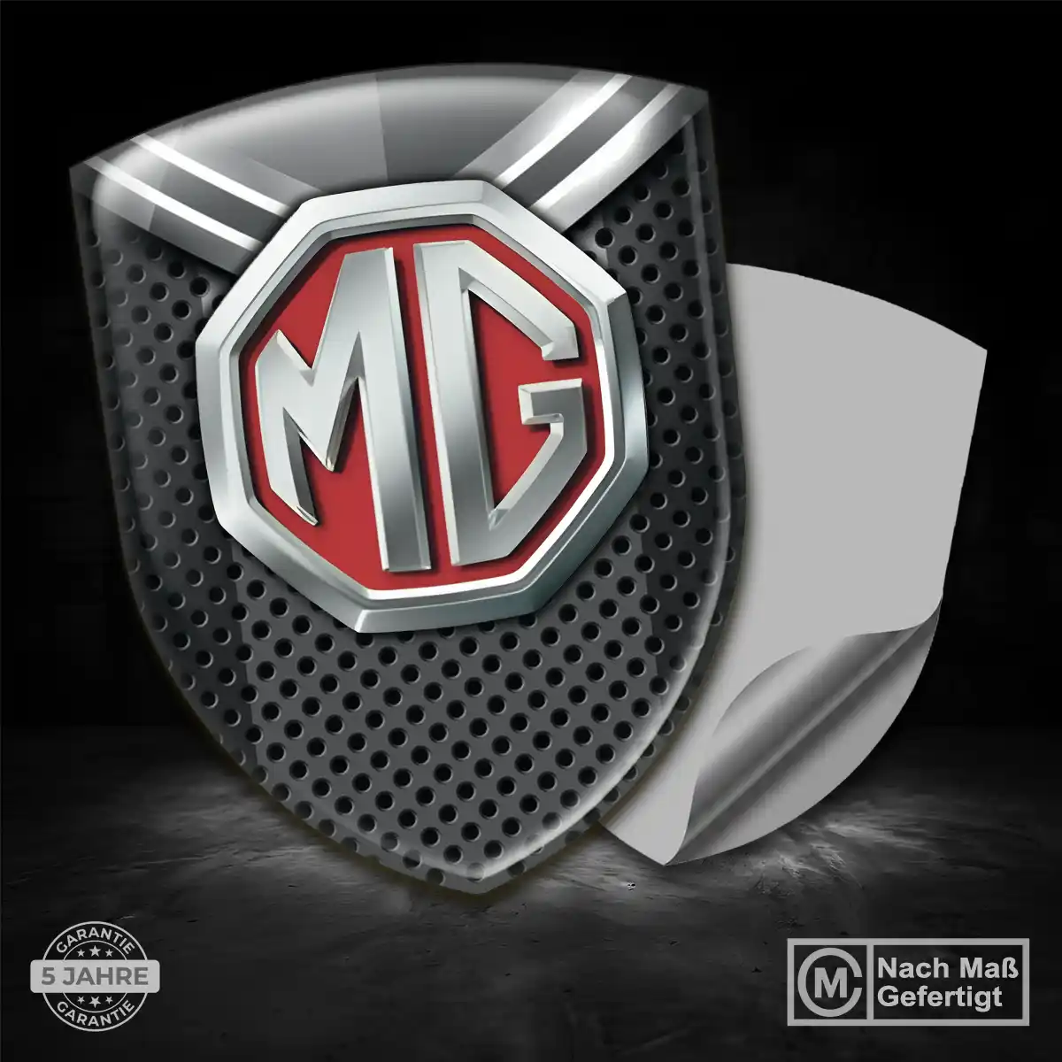 MG Emblem Wappen Luxus-Edition