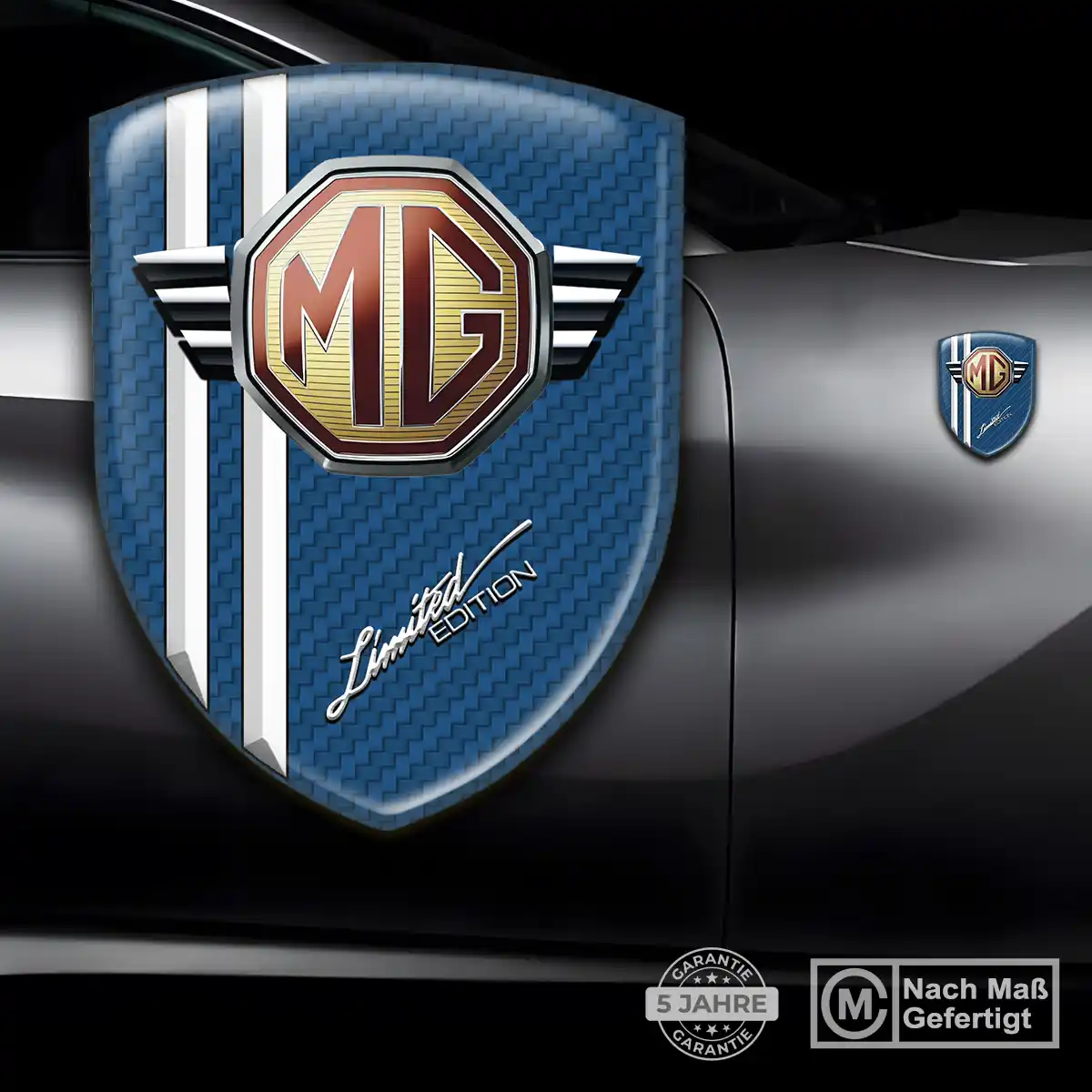 MG Emblem Wappen Premium-Edition