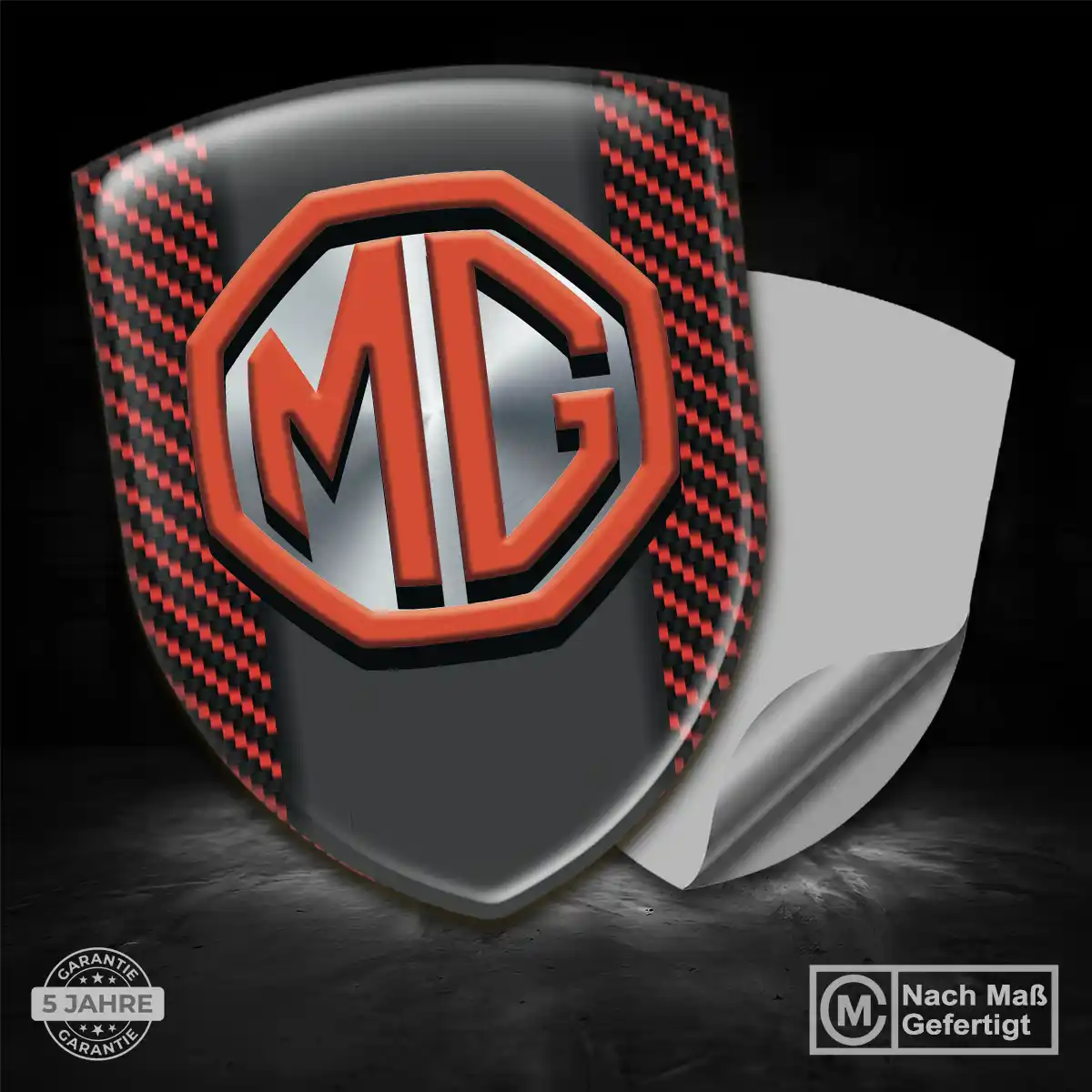 MG Emblem Wappen Premiumqualität