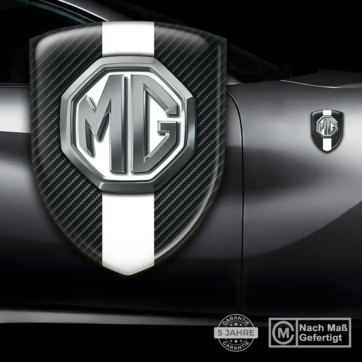 MG Embleme Anspruchsvolles Design