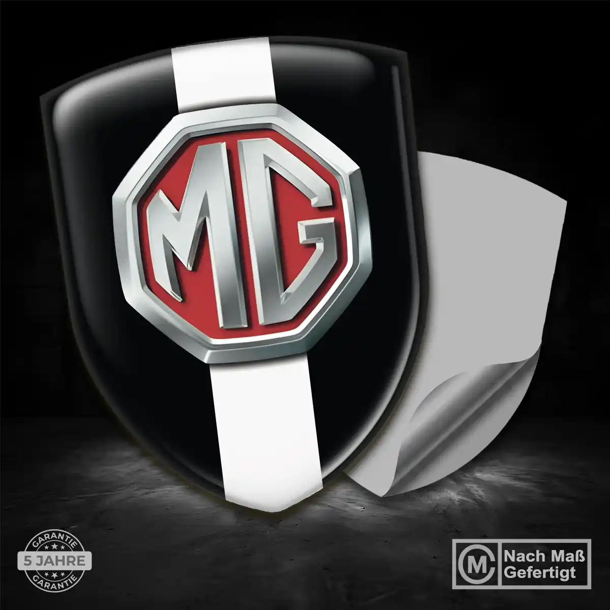MG Embleme Auto Edles Design
