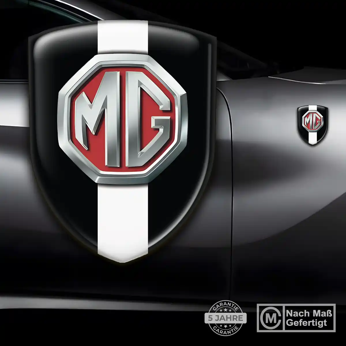 MG Embleme Auto Edles Design