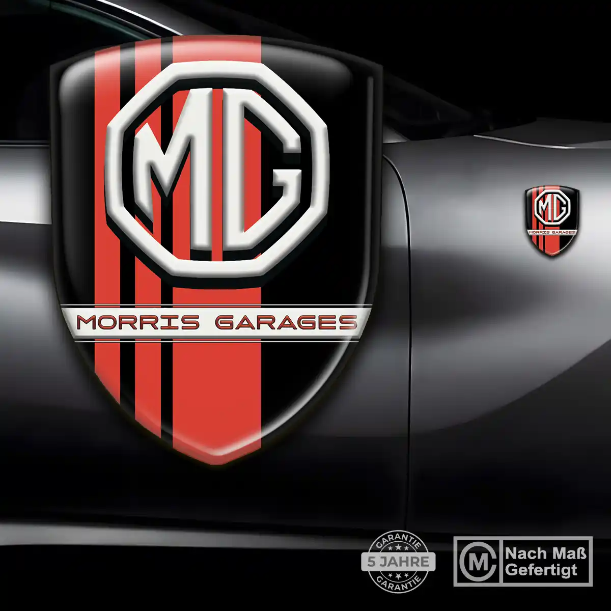 MG Embleme Auto Exterieurdesign