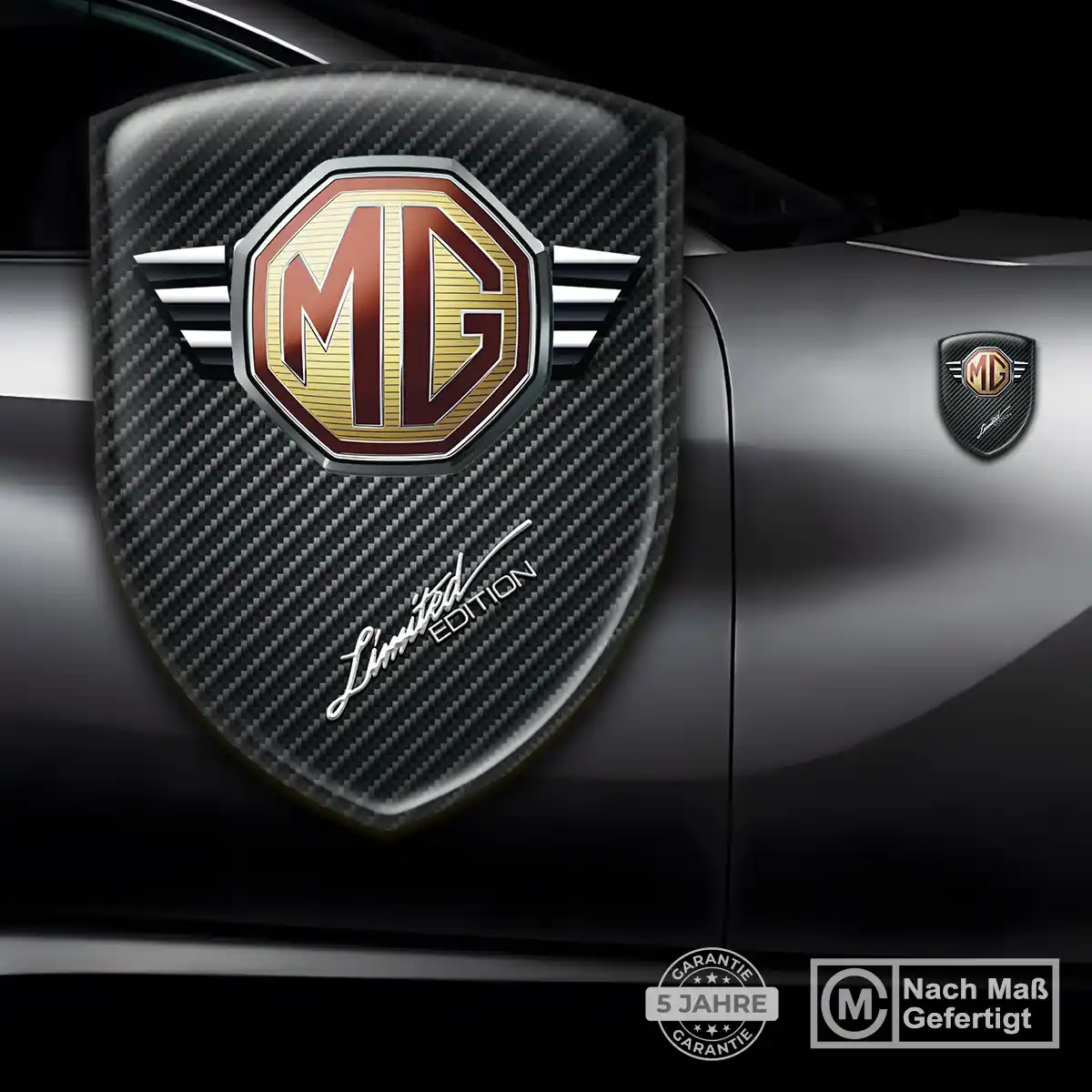 MG Embleme Auto Luxus-Edition