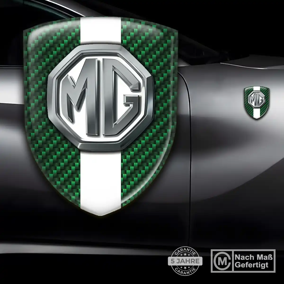 MG Embleme Auto Modernes Design
