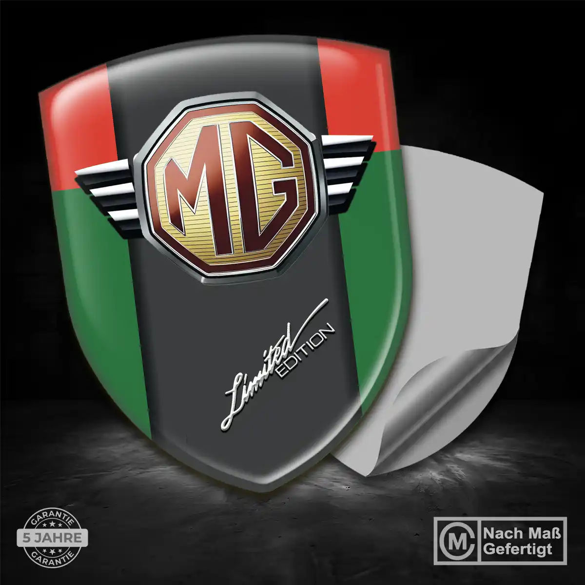 MG Embleme Auto Premium-Edition