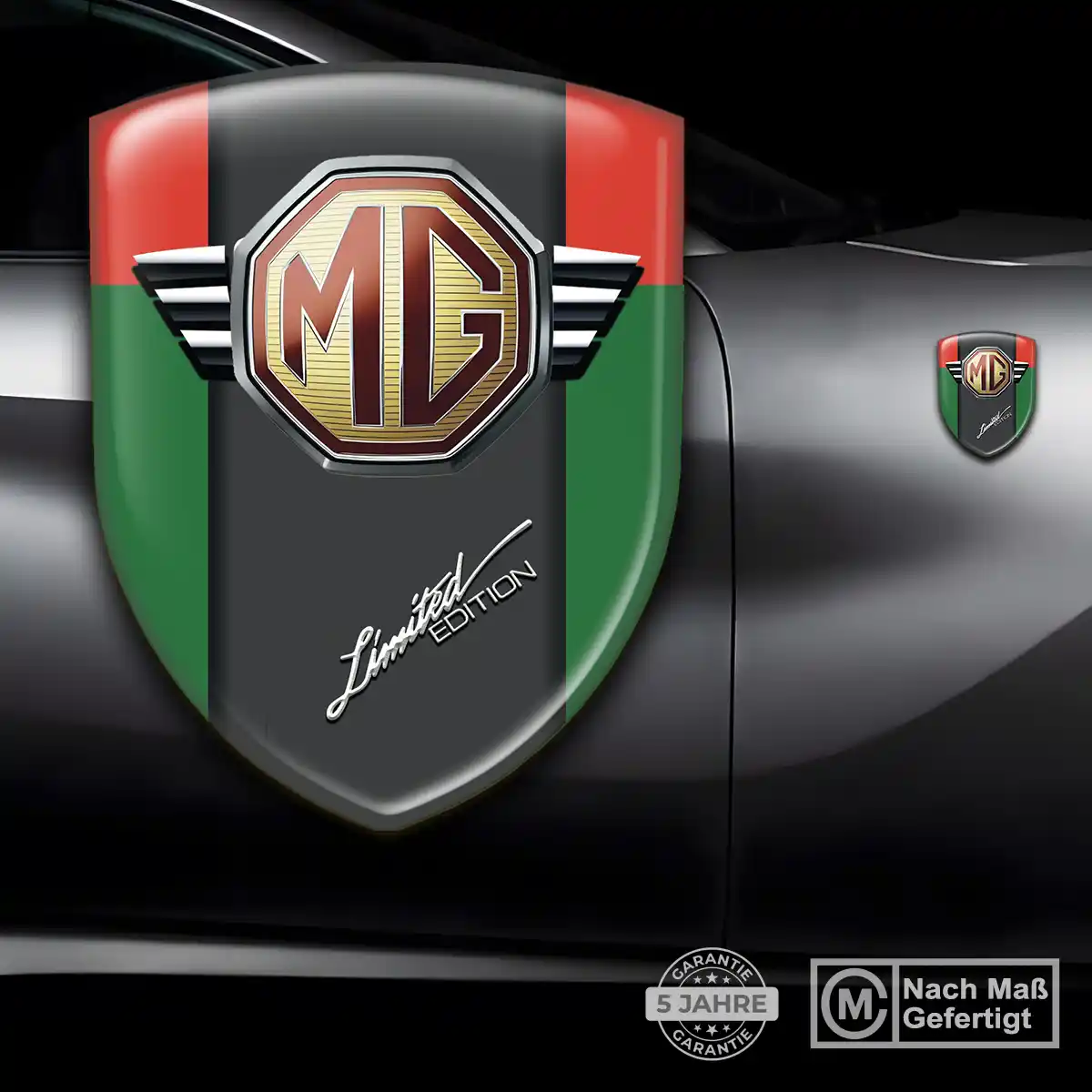 MG Embleme Auto Premium-Edition
