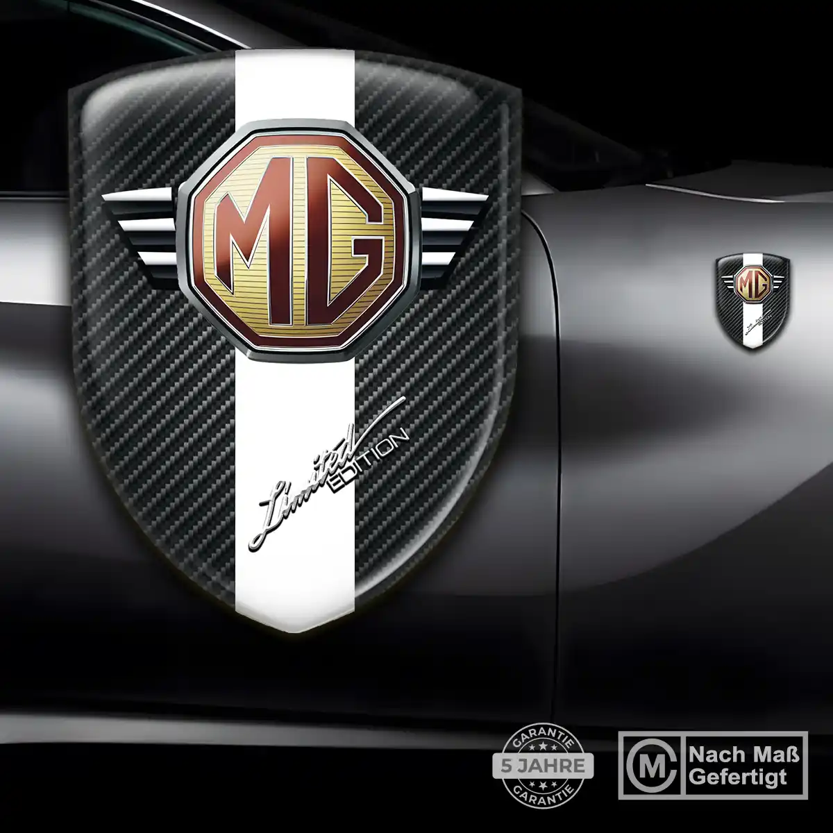 MG Embleme Auto Stilvolles Design