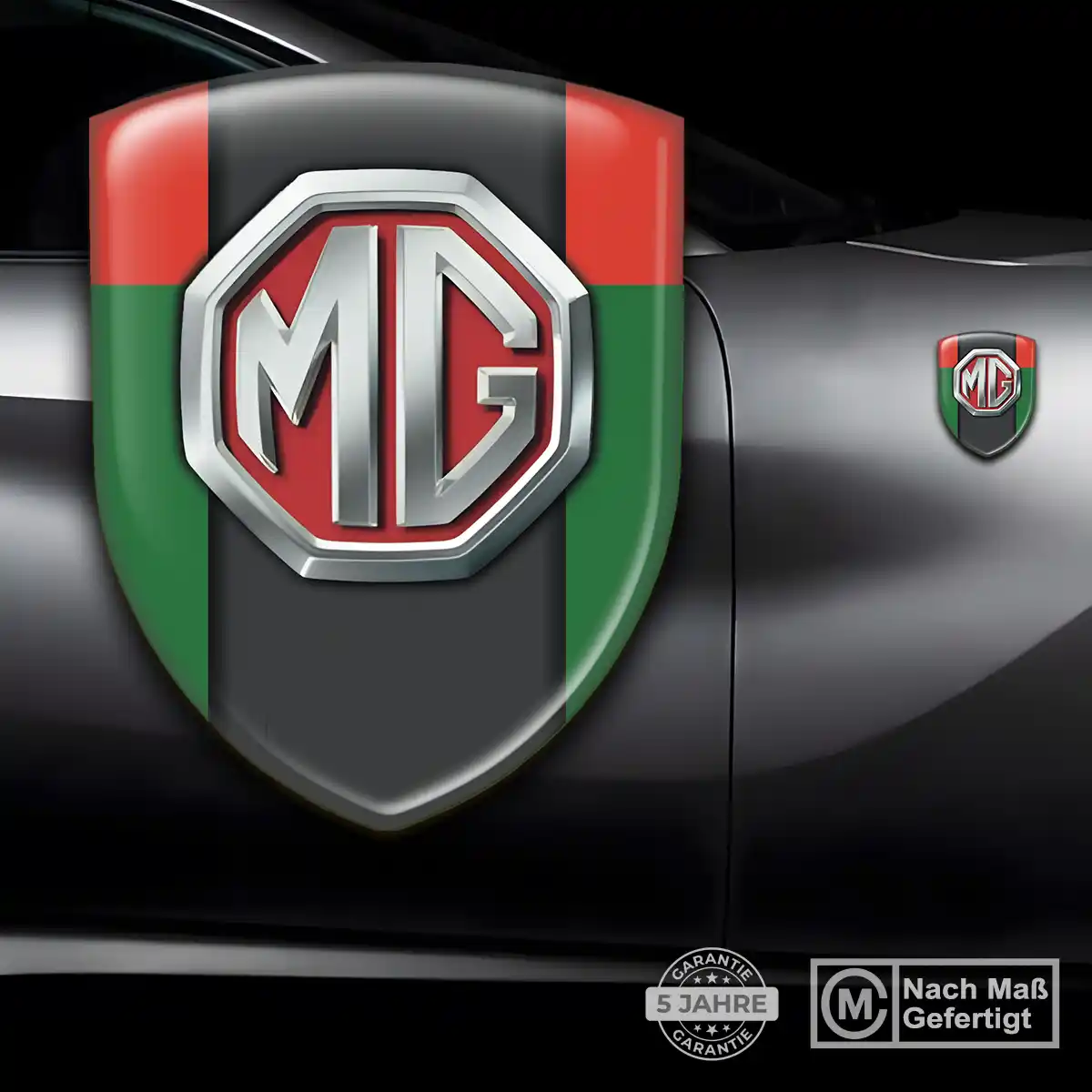 MG Embleme Auto Tuningfahrzeug