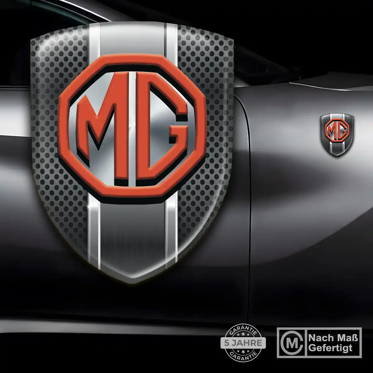 MG Embleme Edles Design