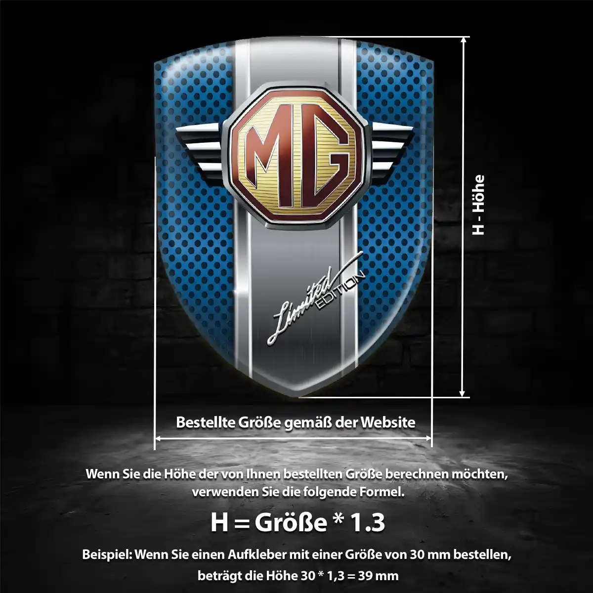 MG Embleme Exterieurdesign