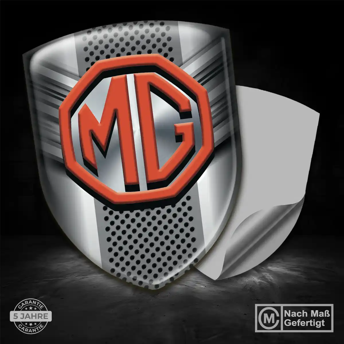 MG Embleme Hochwertiges Harz