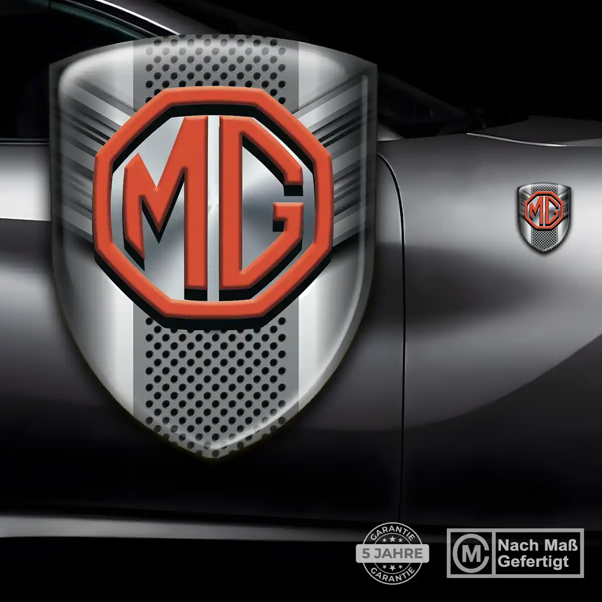 MG Embleme Hochwertiges Harz