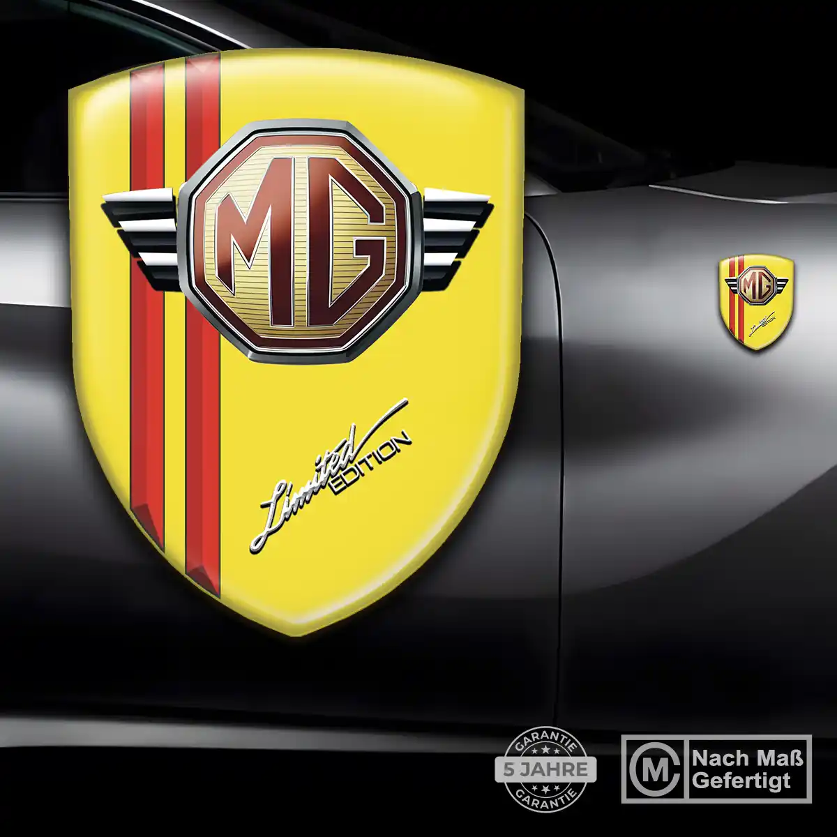 MG Embleme Silikon Aufkleber Auto Hohe Qualität