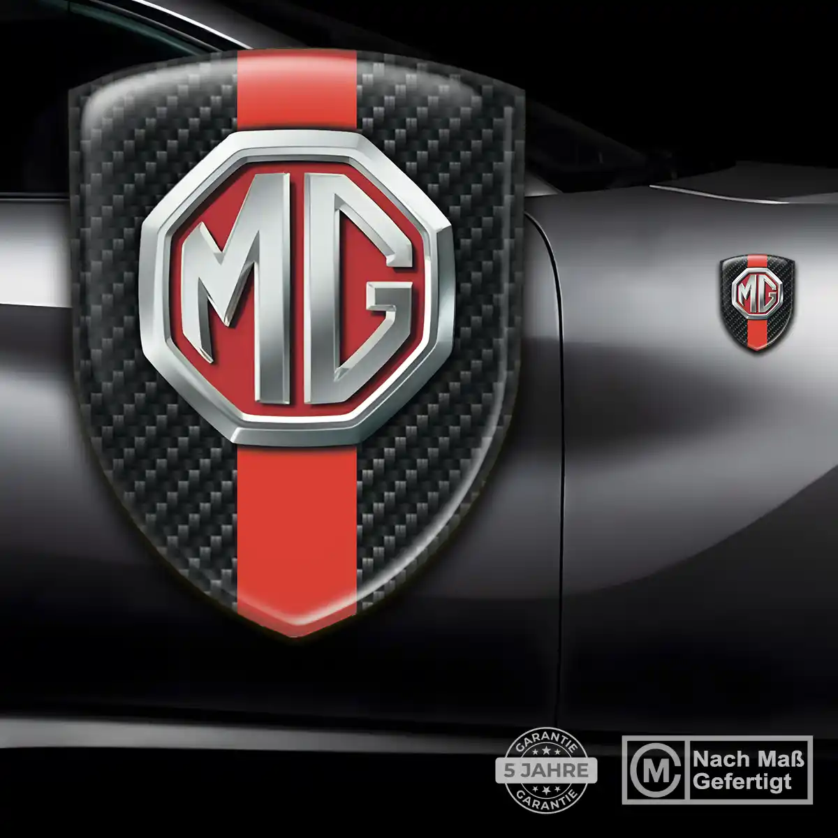 MG Embleme Silikon Aufkleber Auto Interieurdesign
