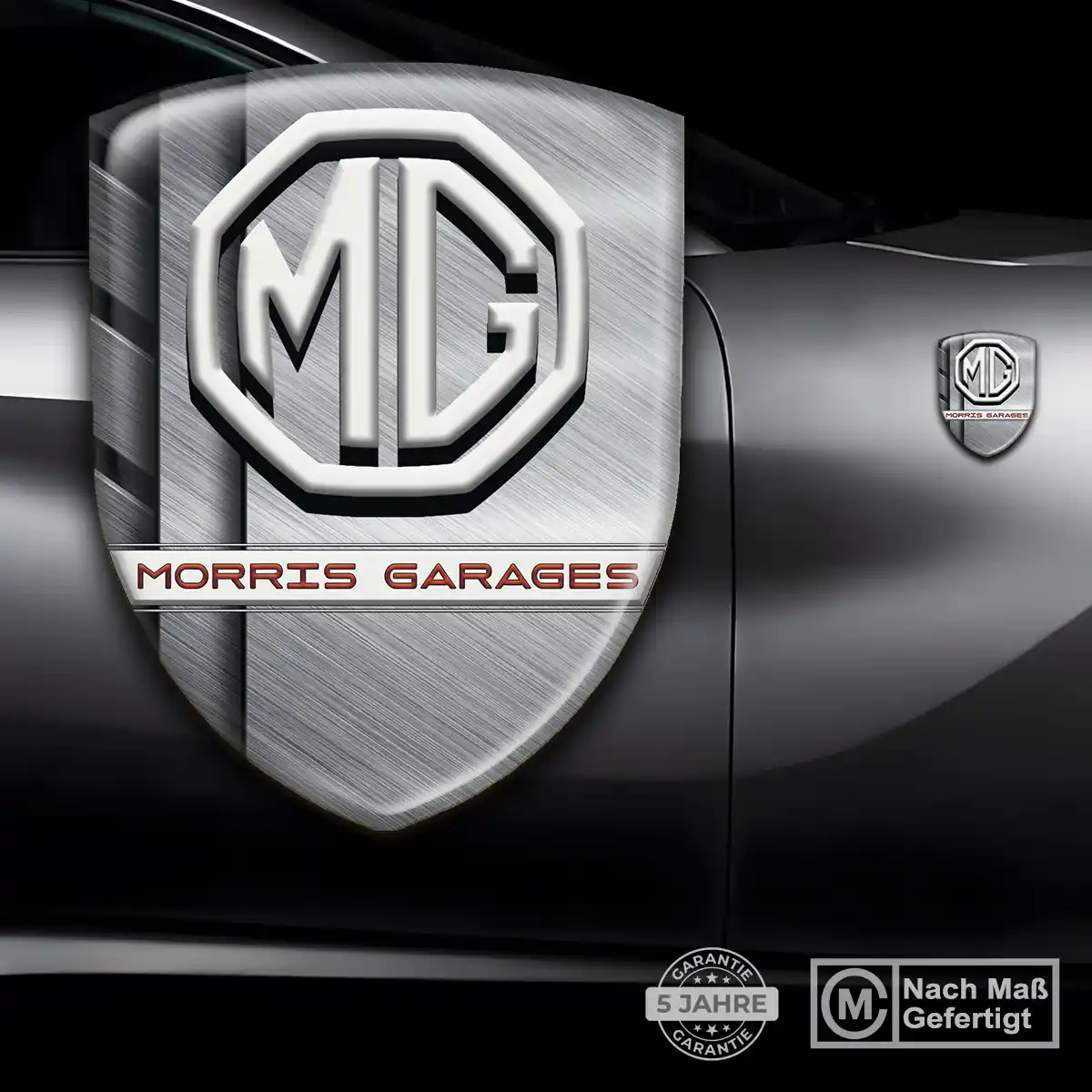 MG Embleme Silikon Aufkleber Auto Luxus-Edition