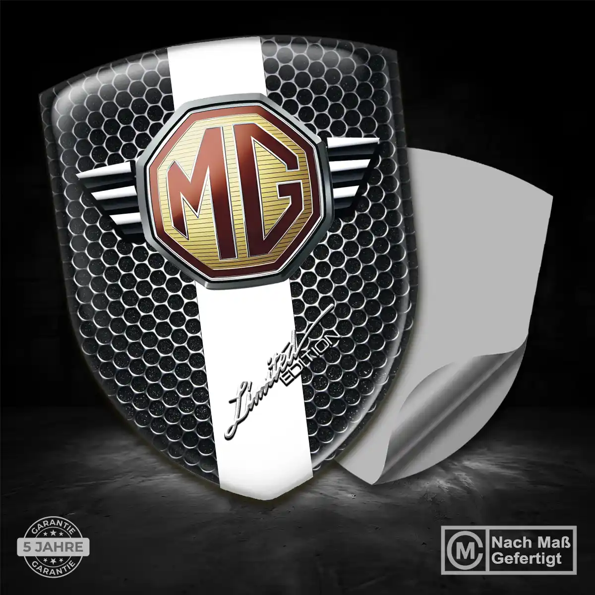 MG Embleme Silikon Aufkleber Auto Modernes Design