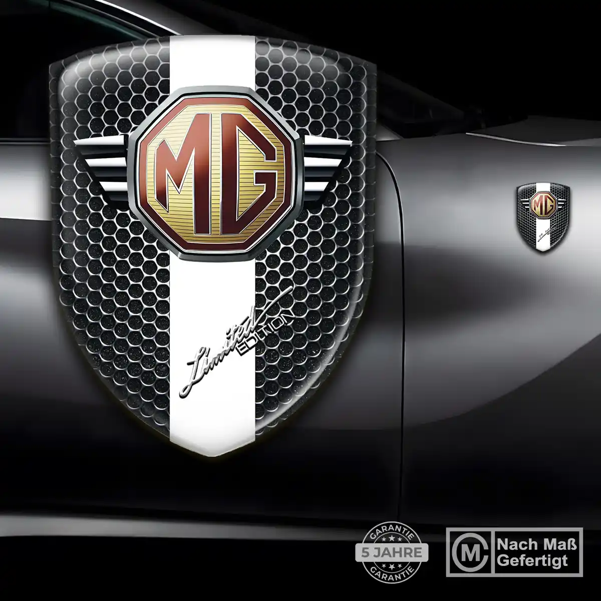 MG Embleme Silikon Aufkleber Auto Modernes Design