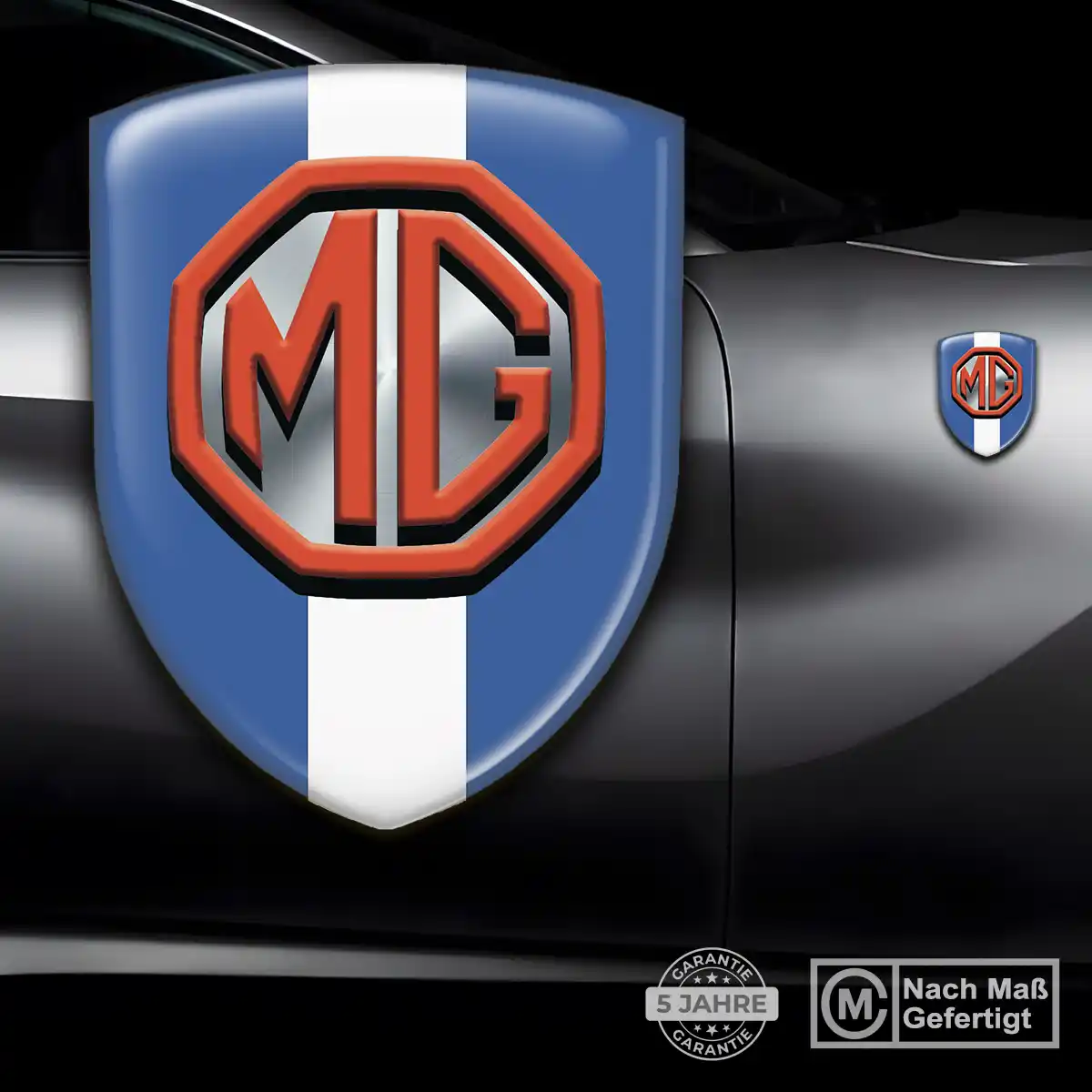 MG Embleme Silikon Aufkleber Auto Stilvolles Design