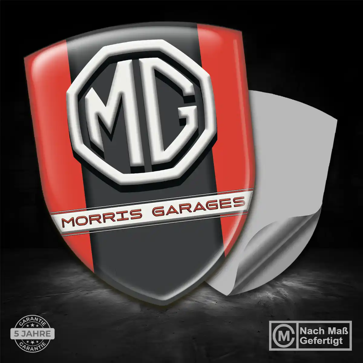 MG Embleme Silikon Aufkleber Exterieurdesign