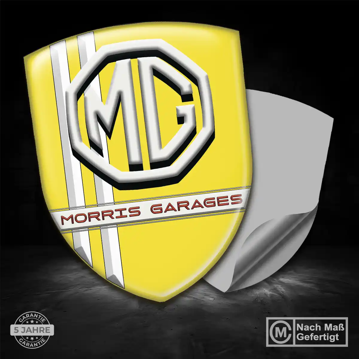 MG Embleme Tuningfahrzeug