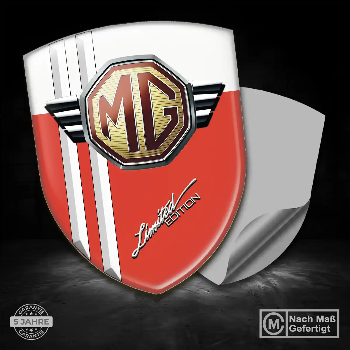 MG Silikon Aufkleber Auto Ausdrucksstarkes Design
