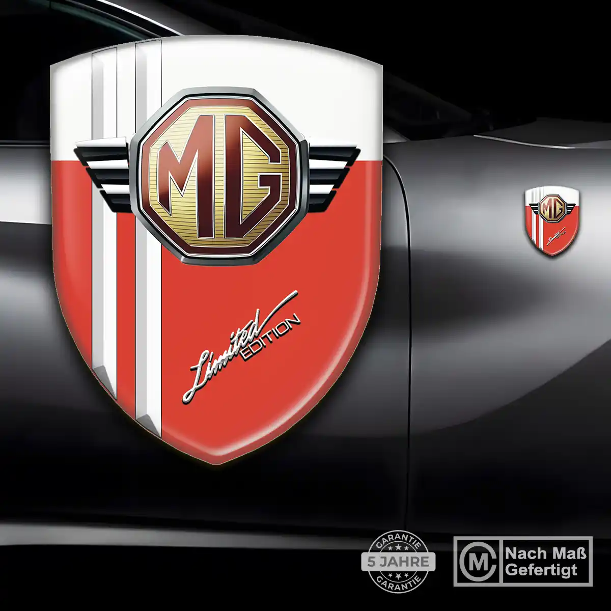 MG Silikon Aufkleber Auto Ausdrucksstarkes Design