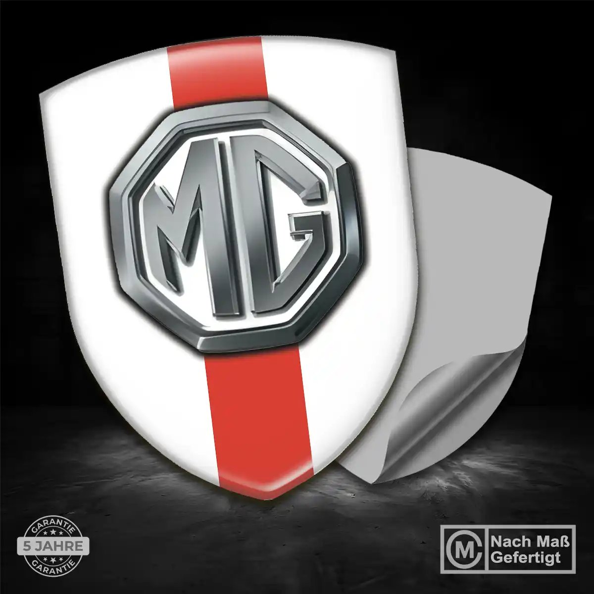 MG Silikon Aufkleber Auto Edles Design