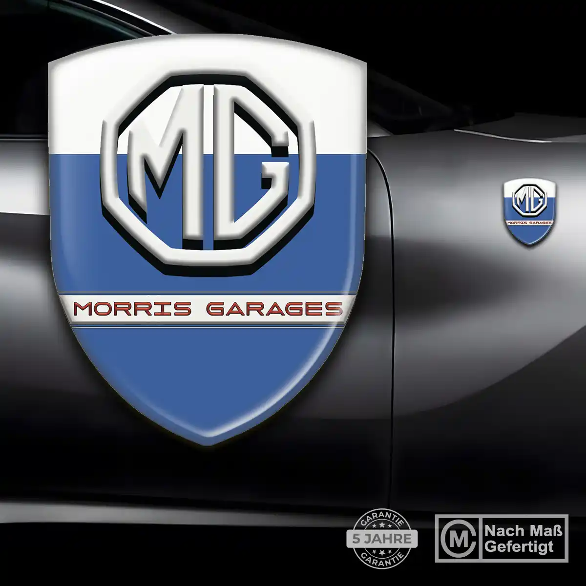 MG Silikon Aufkleber Auto Elegantes Design