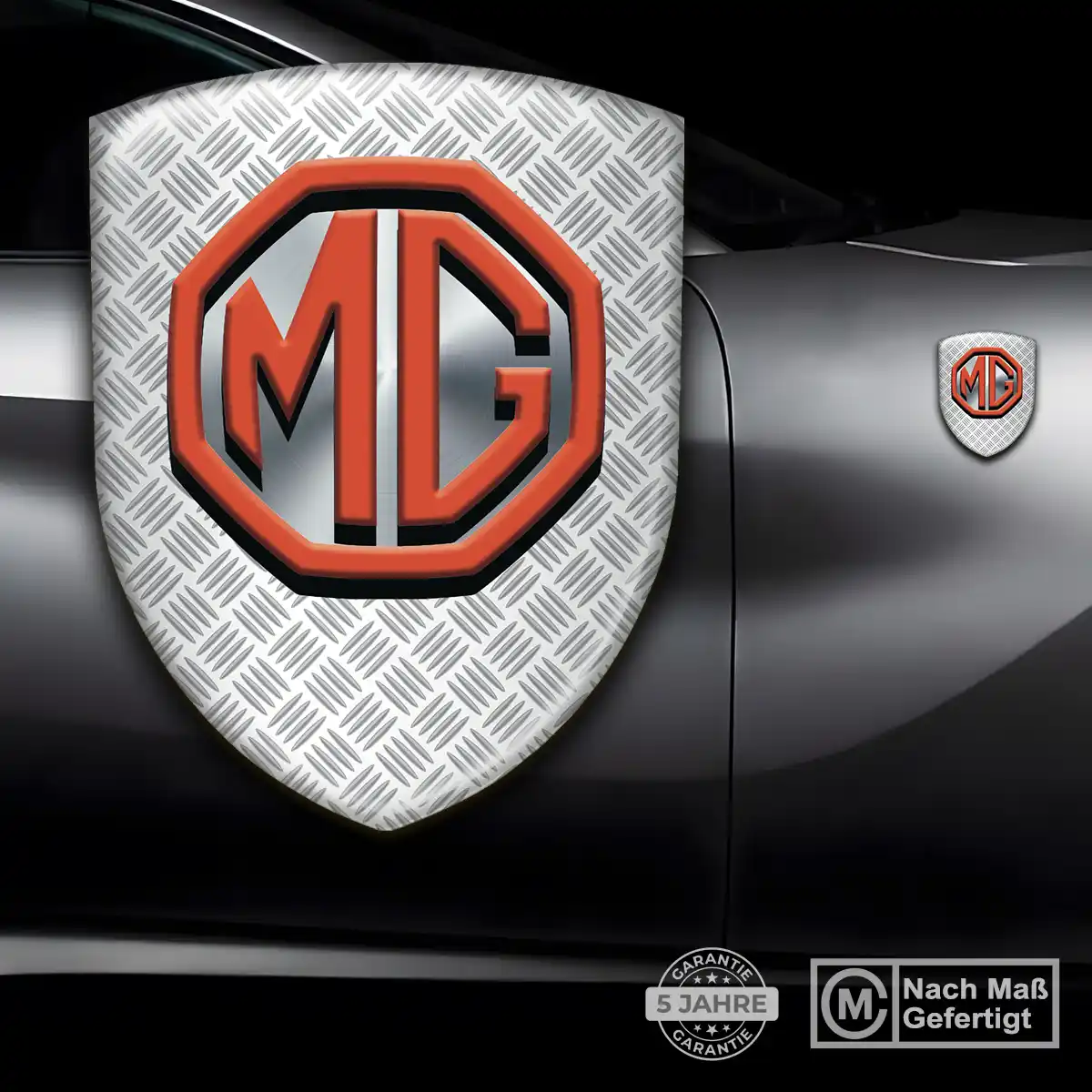 MG Silikon Aufkleber Auto Hochwertiges Harz