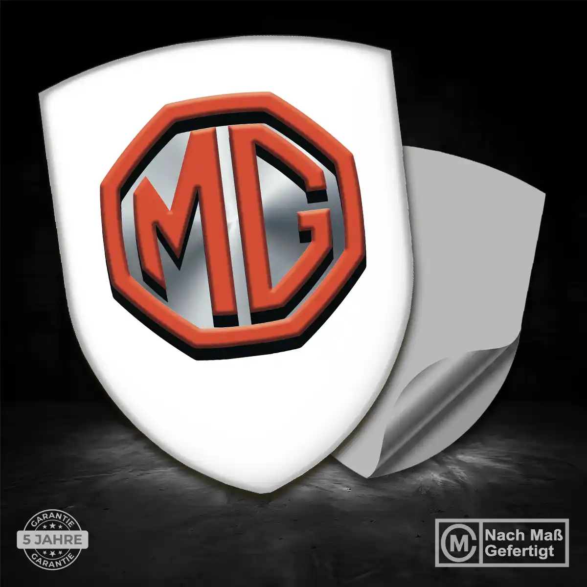 MG Silikon Aufkleber Auto Modernes Design